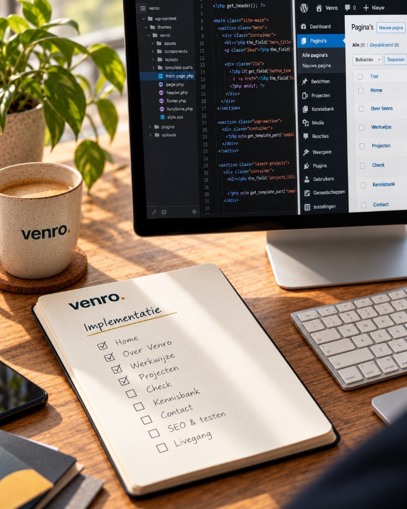 Venro — implementatie in WordPress